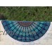 Blue Hippie Round Mandala Indian Bohemian Tapestry Beach Picnic Throw Towel Mat   263879932527